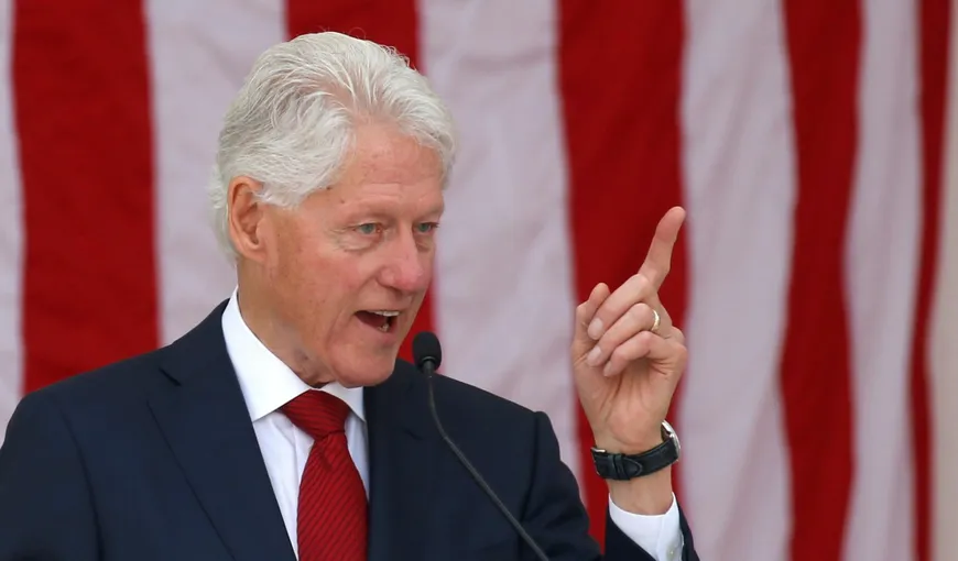 Fostul preşedinte american Bill Clinton, la Terapie Intensivă din cauza unei infecţii