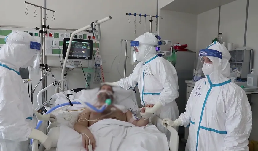 A treia zi consecutivă fără paturi în secţiile ATI COVID. Situaţie dezastruoasă în spitalele din România în plină pandemie