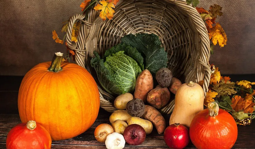TOP 8 fructe si legume vedete in octombrie. La ce ajută consumul de dovleac şi broccoli