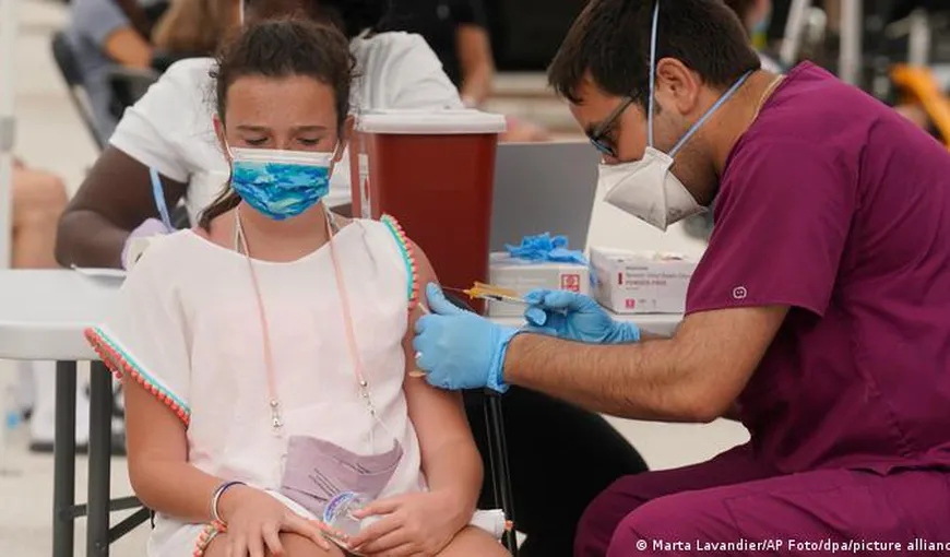 Autorităţile pregătesc vaccinarea copiilor cu vârste între 5 şi 11 ani. CNSU a aprobat achiziţia de kituri de primul ajutor în caz de soc anafilactic la copii