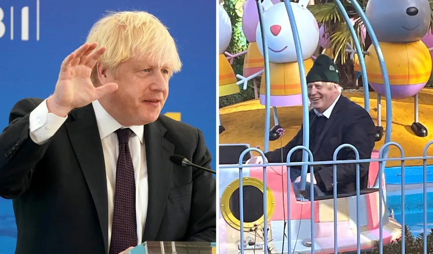 Boris Johnson şochează din nou. A încurcat foile în cadrul unui discurs şi s-a comparat cu Moise VIDEO
