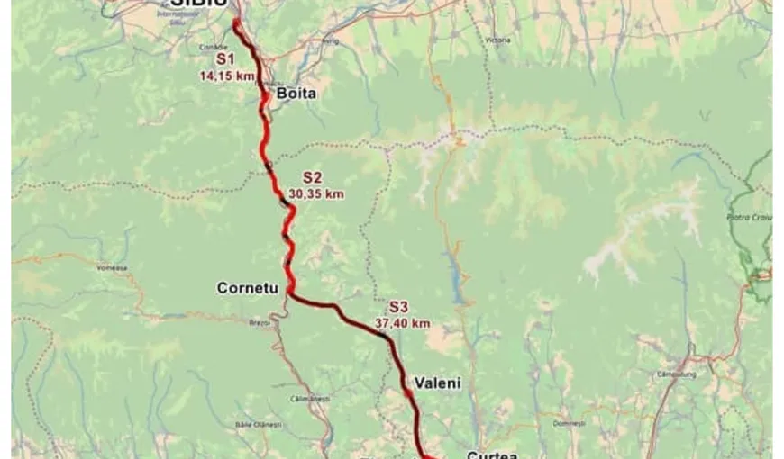 CNAIR a prelungit termenul de depunere a ofertelor pentru secţiunea 3 din Autostrada Sibiu-Piteşti