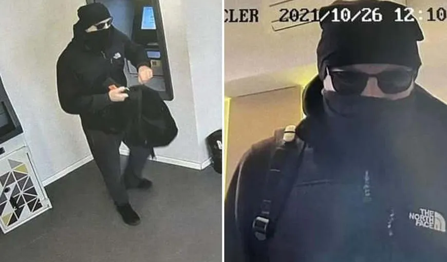 Poliția cere ajutor pentru identificarea unui bărbat care a plecat de la un bancomat cu 6.000 de euro uitați de altcineva