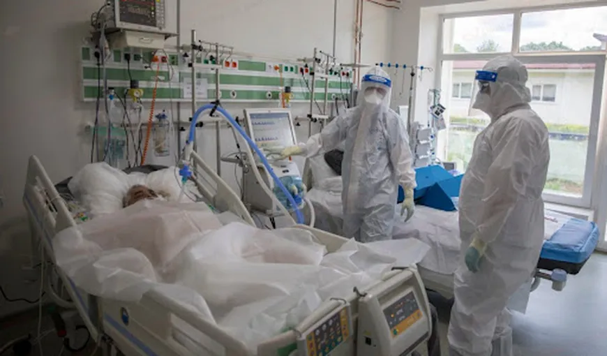 Presiune mare pe spitalele COVID-19 din România. La ATI nu mai sunt paturi libere