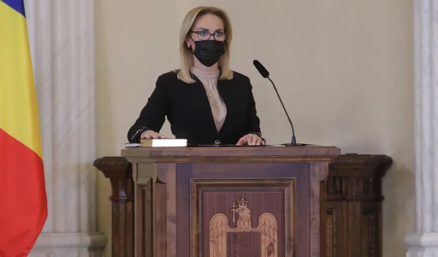 Gabriela Firea, despre Ministerul Familiei, pe care îl va conduce în Guvernul Ciucă: „Nu va fi doar un minister care va da vouchere”