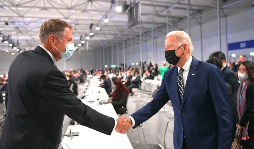 Klaus Iohannis s-a întâlnit cu preşedintele SUA, Joe Biden, în ziua în care în România se cere suspendarea sa