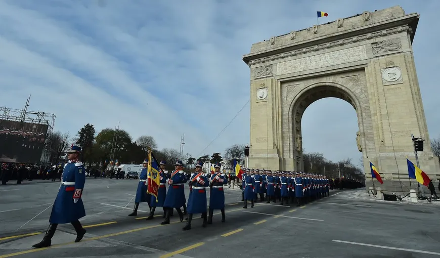 Parada militară de Ziua Naţională a României. Restricţii în trafic pentru repetiţii în mai multe zone din Bucureşti