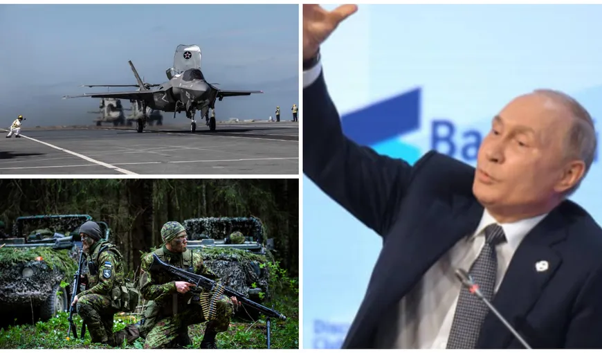 Vladimir Putin, avertisment pentru SUA. Exerciţiile militare NATO din Marea Neagră sunt „o provocare serioasă”