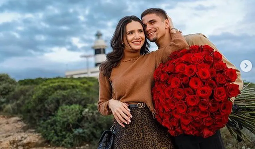 Răzvan Marin şi-a cerut iubita în căsătorie. Fotbalistul naţionalei a ales un loc superb din Italia