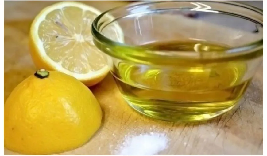 Combină o lingură de ulei de măsline cu zeamă de lămâie, iar rezultatele vor fi spectaculoase. Trucul minune pe care trebuie să-l încerci
