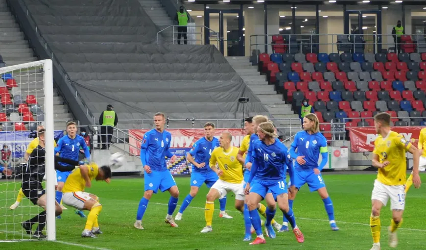 România – Islanda 0-0 în preliminariile CM 2022. „Tricolorii”, şanse minime pentru baraj!