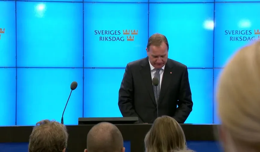 Premierul Suediei şi-a dat demisia după ce a stat şapte ani în funcţie. Ţara scandinavă va avea prima femeie şef de guvern din istorie