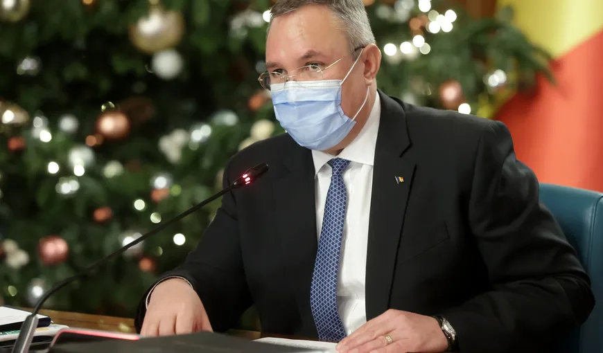 Premierul Nicolae Ciucă anunţă că Guvernul se pregăteşte de valul 5: „Vaccinul ne protejează de formele grave ale bolii” VIDEO