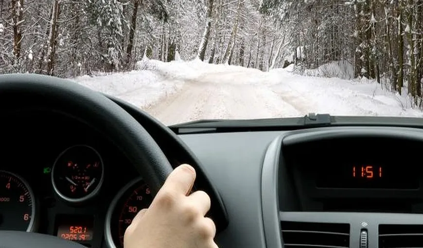 Iarna și-a intrat în drepturi! Șoferii trebuie să aibă mare grijă pe șosele. Avertismentul lansat de autorități!
