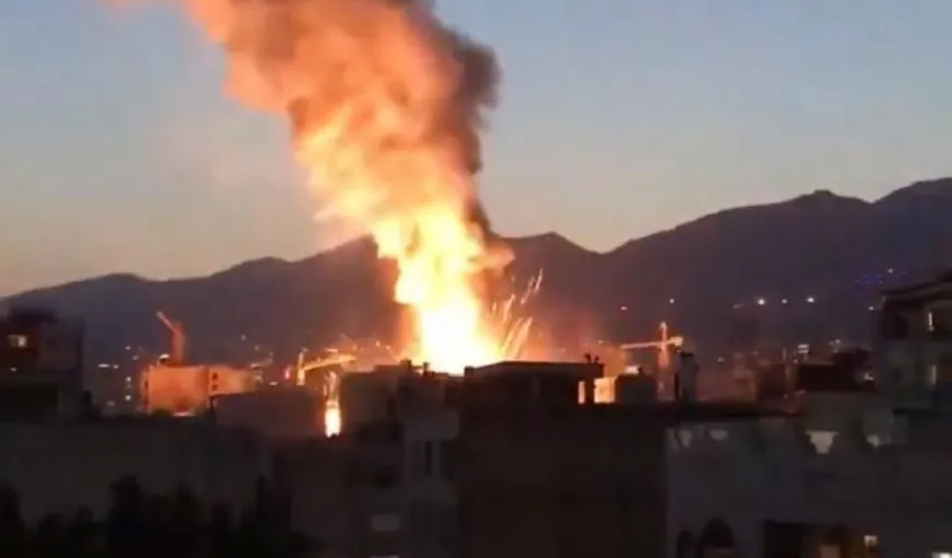 Explozii în Iran lângă un complex nuclear. „Riposta Iranului va consta în atacuri devastatoare” VIDEO