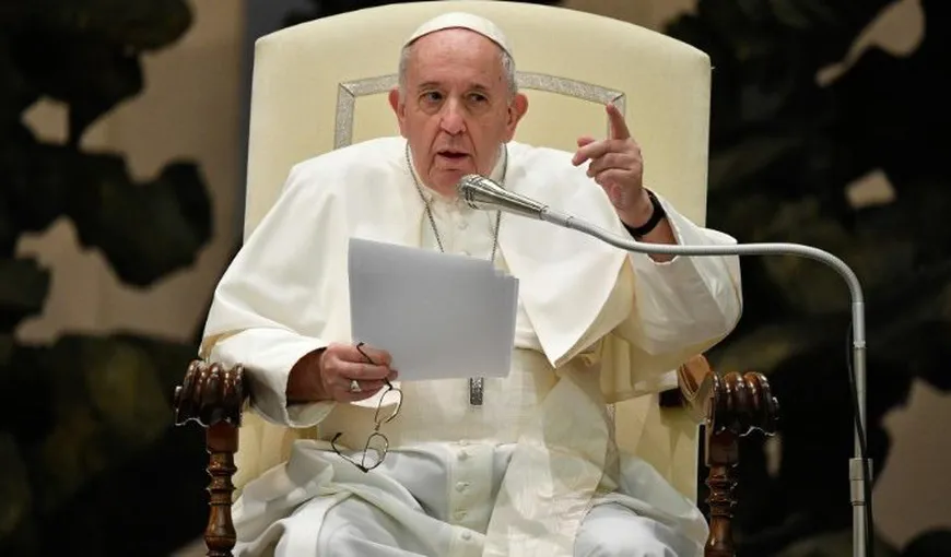 Papa Francisc a vorbit despre războiul nuclear: „Nu putem uita pericolul!”