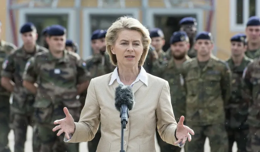 UE răspunde cu sancţiuni economice la o agresiune militară a Rusiei, împotriva Ucrainei. Ursula von der Leyen a avertizat Moscova şi în privinţa Moldovei