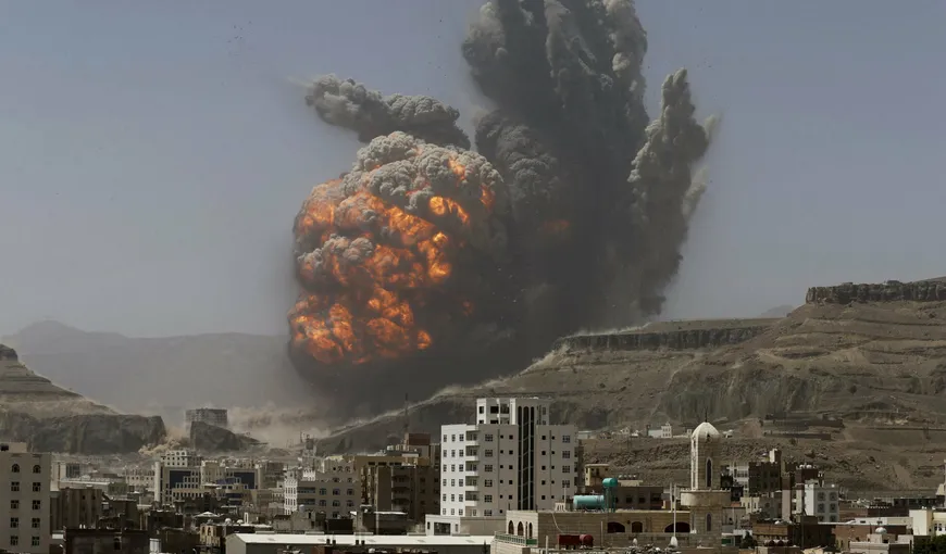 Atacul dronelor nu a rămas fără răspuns. Cel puţin 14 morţi în Yemen, în urma unui atac al coaliţiei conduse de Arabia Saudită