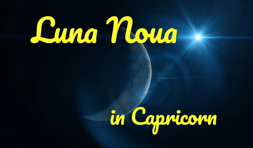 Luna Nouă în Capricorn aduce noi începuturi. Energia Lunii Noi ne ajută să ne înfruntăm demonii și să preluăm controlul asupra vieții noastre