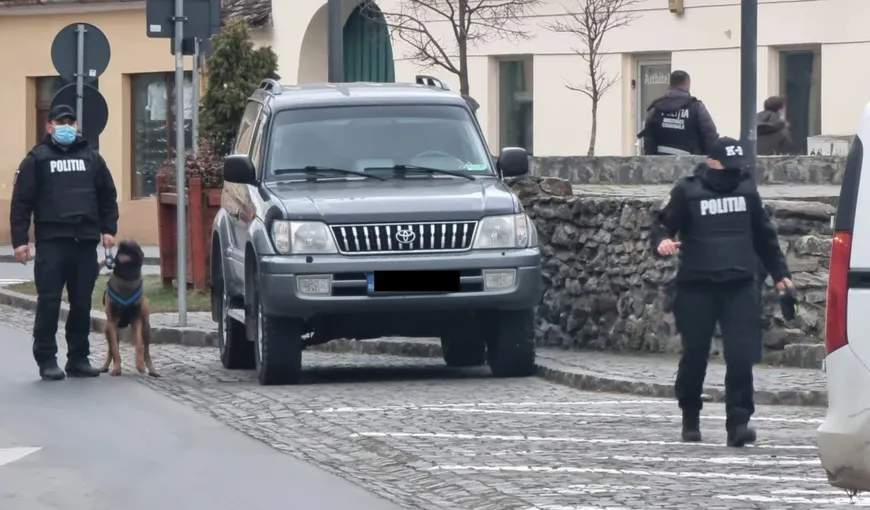 Alertă cu bombă în Sibiu. Zeci de poliţişti şi pirotehnişti, trimişi de urgenţă în centrul oraşului