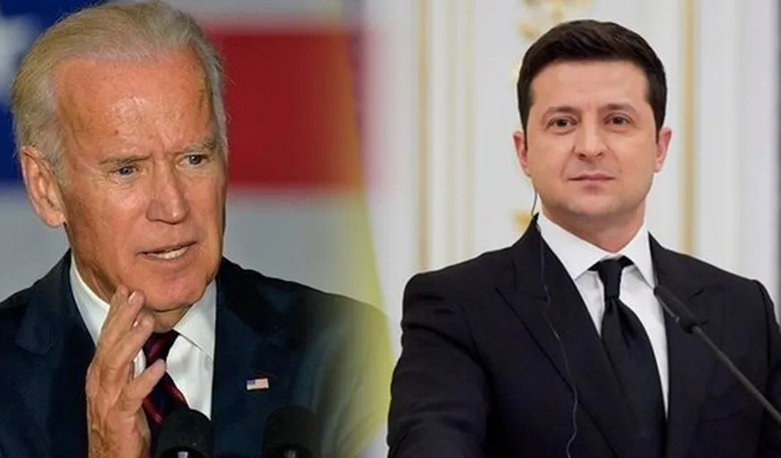 Joe Biden l-a sunat pe Zelenski. Pe lângă ajutor militar, Ucraina ar putea să primească şi bani