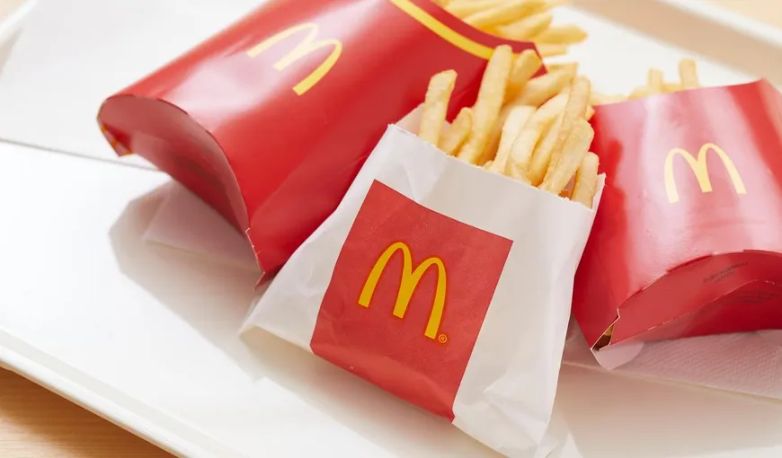 McDonald’s micşorează porţiile de cartofi prăjiţi. Măsura va fi implementată de luna viitoare
