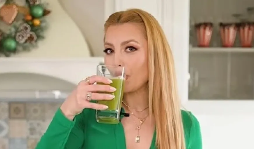 Sucul minune cu care Elena Gheorghe a scăpat de problemele cu stomacul. „Sistemul imunitar este mai puternic” VIDEO