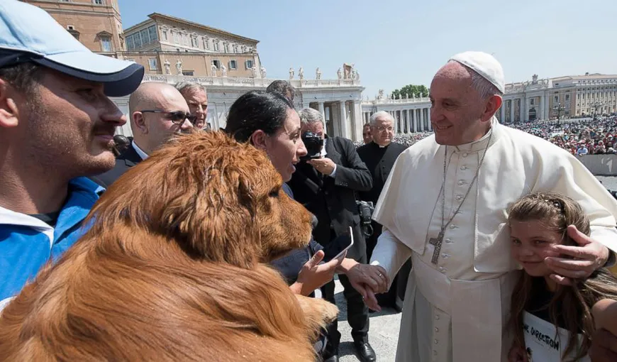 Papa Francisc critică persoanele care nu au copii. „Au câini şi pisici care iau locul fiilor şi fiicelor”