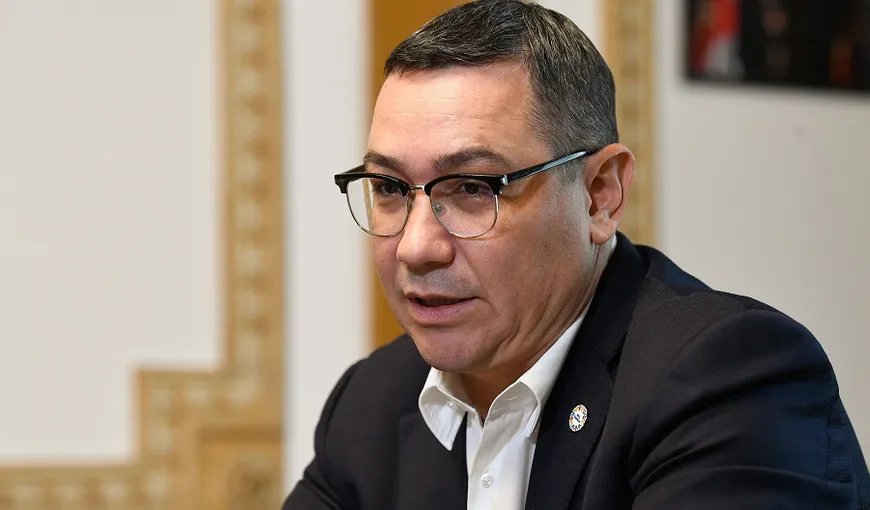 EXCLUSIV Victor Ponta: „Klaus Iohannis nu mai are încrederea românilor. Nouă din zece nu îl mai cred nici dacă ne spune că e anul 2022”