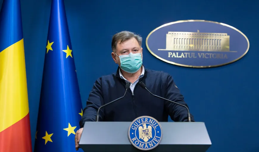 Alexandru Rafila vorbeşte despre sfârşitul pandemiei. „E vestea bună. Datele reflectă o oarecare staţionare”