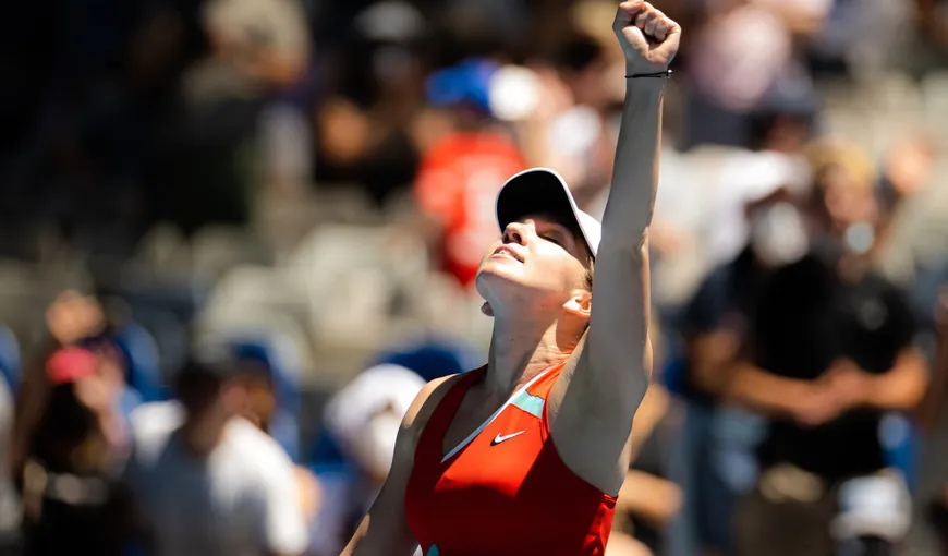 Simona Halep, victorie la Australian Open. A spulberat-o pe Danka Kovinici în două seturi fulger. Cu cine va juca în optimi VIDEO