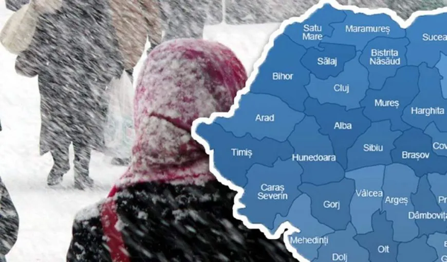 PROGNOZA METEO. Elena Mateescu anunţă primele ninsori adevărate în România. „Este posibil strat consistent de zăpadă la munte”
