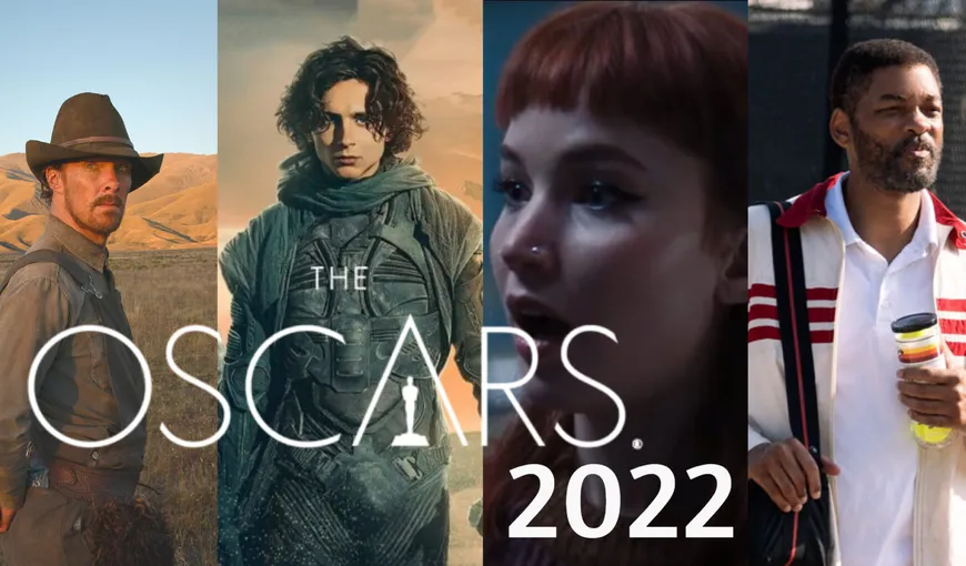 Oscar 2022. Lista filmelor nominalizate la cele 20 de categorii. Propunerea României nu a fost selecţionată pentru lista scurtă