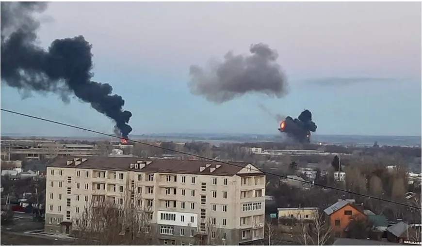A patra zi de invazie în Ucraina. Oficial ucrainean: Trupele ruse au capturat oraşul Nova Kakhovka