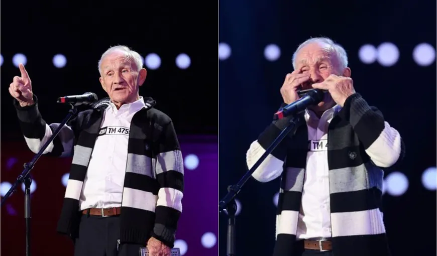 Românii au talent 2022. Concurentul de 84 de ani care a primit 4 DA înainte de a-şi prezenta numărul: “Deci toți mă vreți?”