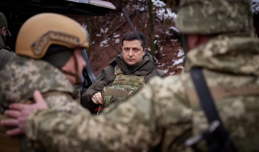 Preşedintele Ucrainei a semnat decretul: efectivele armatei cresc cu 100.000 de militari