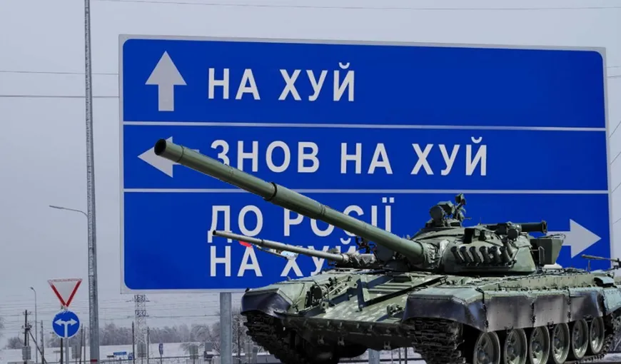 Strategia excepţională prin care Ucraina îşi bate joc de ruşi! Scot sau schimbă toate semnele de circulatie de pe străzi! Tancurile ruseşti nu au GPS