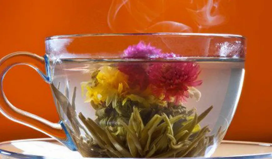 Ceaiul care înfloreşte în ceaşcă face minuni pentru organism. Sănătate în cana ta! VIDEO