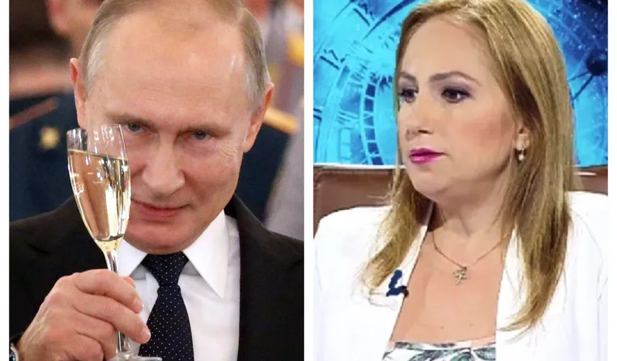 Cristina Demetrescu i-a făcut astrograma lui Vladimir Putin: „Are crucea tiranului, se va crede Dumnezeu pe pământ”