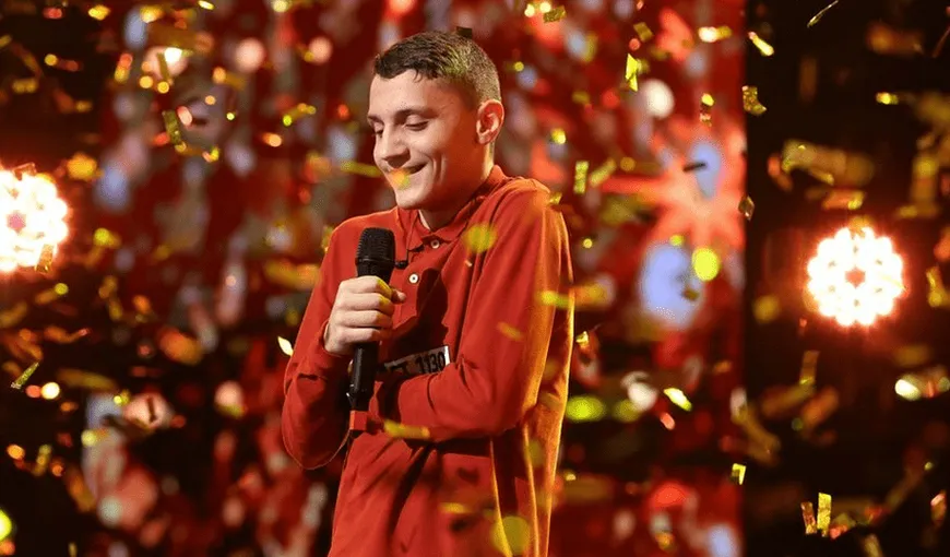 Emanuel Ion a primit primul Golden Buzz la Românii au talent 2022. Tânărul nevăzător a impresionat-o pe Andra VIDEO