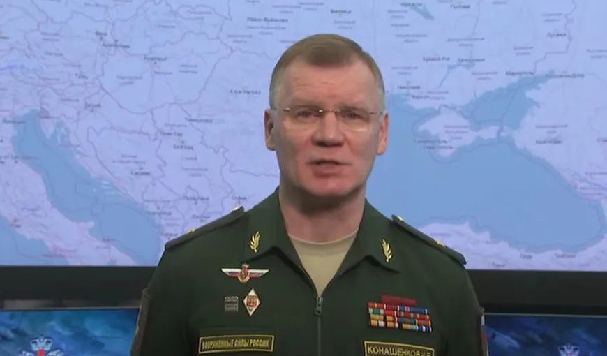 Ministerul rus al Apărării: 821 de obiective din infrastructura militară a Ucrainei au fost distruse