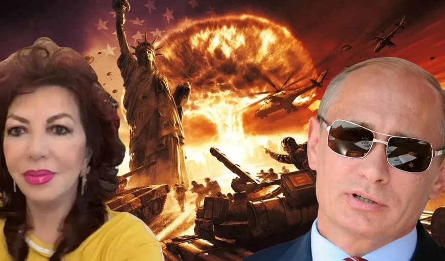 Carmen Harra reconfirmă profeţiile sumbre: „Războiul va dura, planul este diabolic. Putin va ataca o ţară NATO”