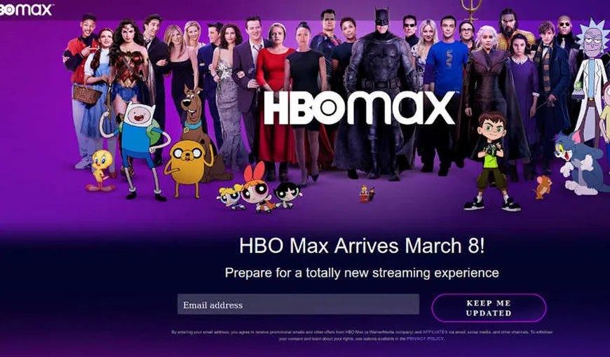 HBO Max se lansează în România în luna martie! Cât va costa abonamentul lunar