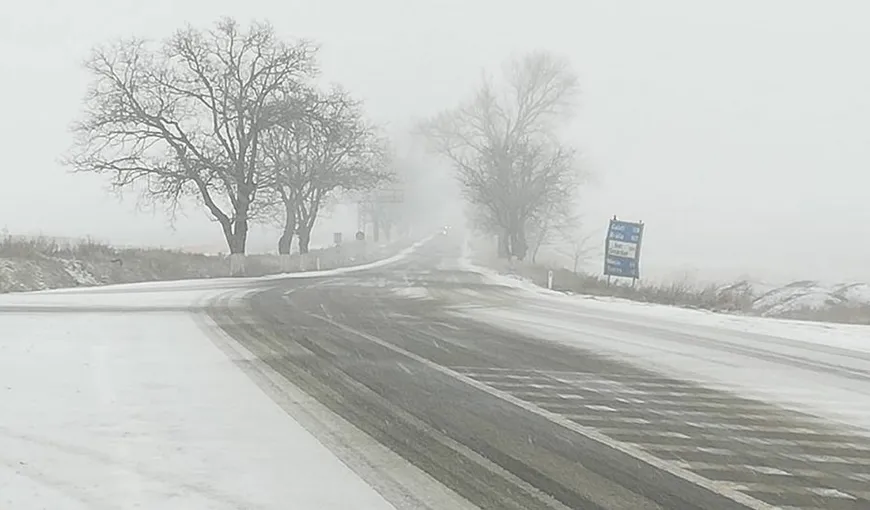 Prognoza meteo 1 martie. Lapoviţă, ninsoare şi viscol la început de primăvară în România