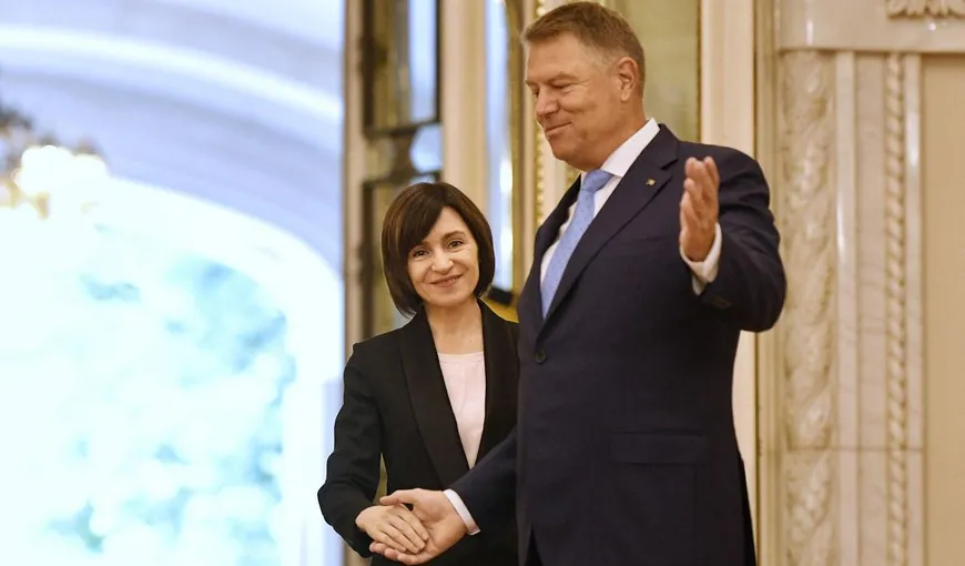 Klaus Iohannis, discuţii cu Maia Sandu după ce s-a decretat stare de urgenţă în Republica Moldova