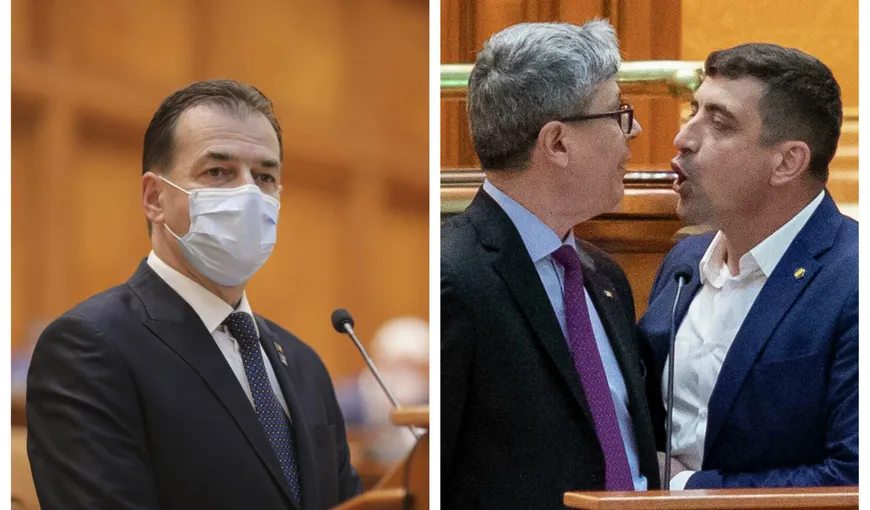 Ludovic Orban trece cu vederea incidentul provocat de George Simion în Parlament: „Cel mai grav mi se pare că Virgil Popescu a fugit fără nicio explicaţie. Îi cer premierului Ciucă să-l demită urgent”