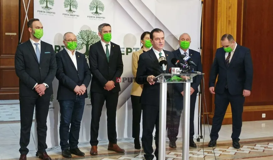 Forţa Dreptei, partidul lui Ludovic Orban, a fost înregistrat oficial: „Am spus nu trădării lui Iohannis”
