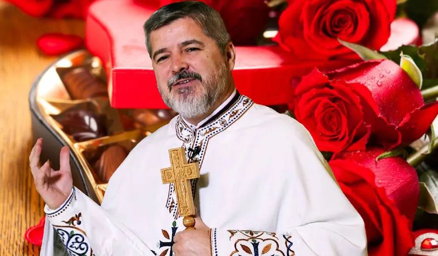 Preotul Vasile Ioana explică de ce sărbătorirea Sfântului Valentin de către cuplurile necăsătorite este un păcat uriaş: „Este sfântul iubirii legiuite, nu al iubirii desfrânate”