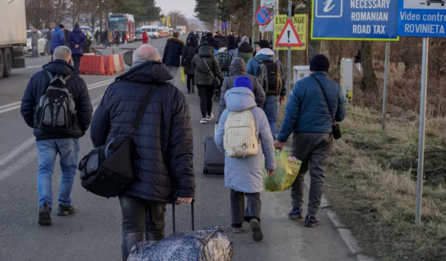 Ministerul Afacerilor Interne: Aproape 9.000 de cetăţeni ucraineni au intrat vineri în România, 36 au solicitat azil
