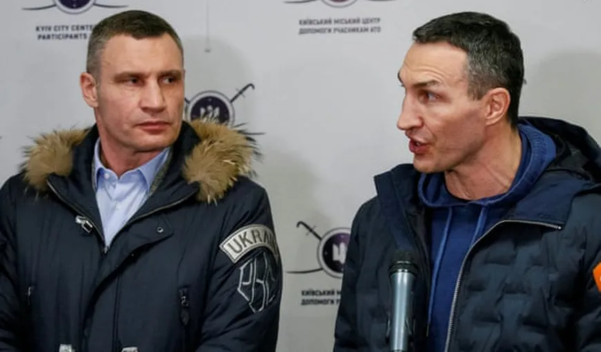 Primarul Kievului, Vitali Klitschko, e pregătit să meargă la război cu fratele său. „Nu am altă opţiune, voi lupta!”